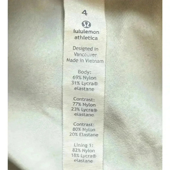 Lululemon Women’s Invigorate Legging High Rise Size 4 Running Training Workout - Picture 8 of 10